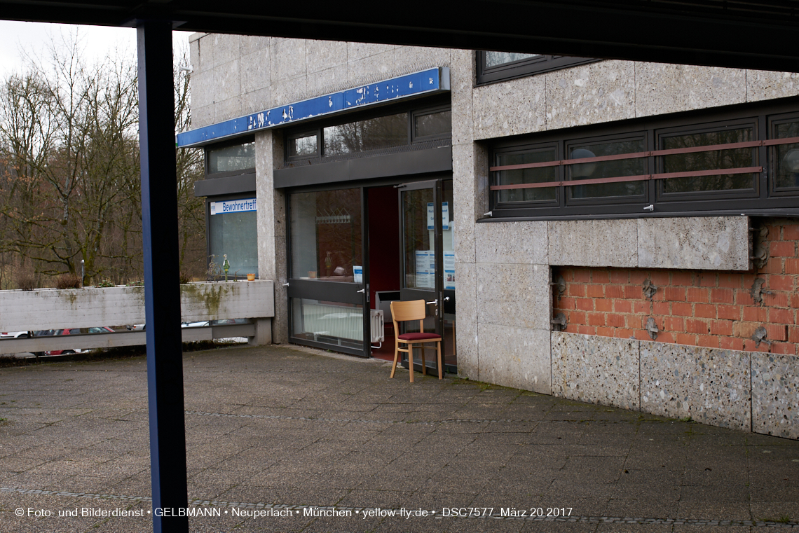 21.03.2017 - Abrissbaustelle Quiddezentrum in Neuperlach
